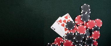 Live Dealer studio with professional dealer and gaming table